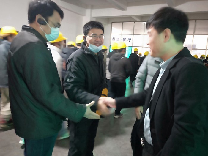 热烈欢迎河南工业大学师生到我司参观学习！