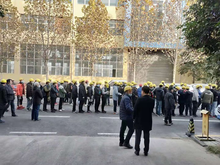 热烈欢迎河南工业大学师生到我司参观学习！